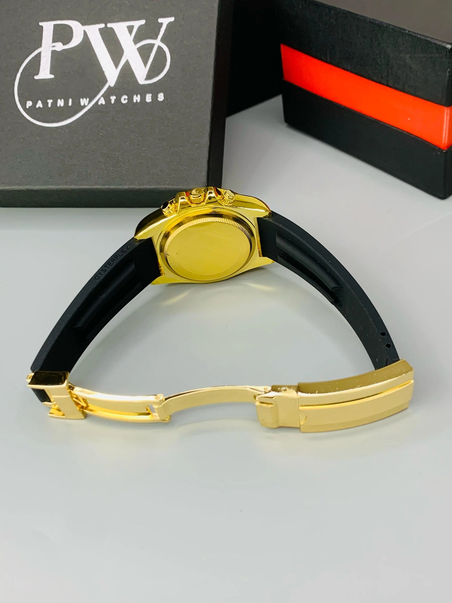 Daytona Stone Strap (Gold) Patni Watches