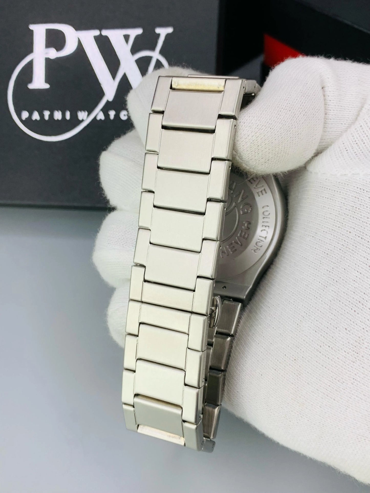 HB Full Stone Model (Grey) Patni Watches