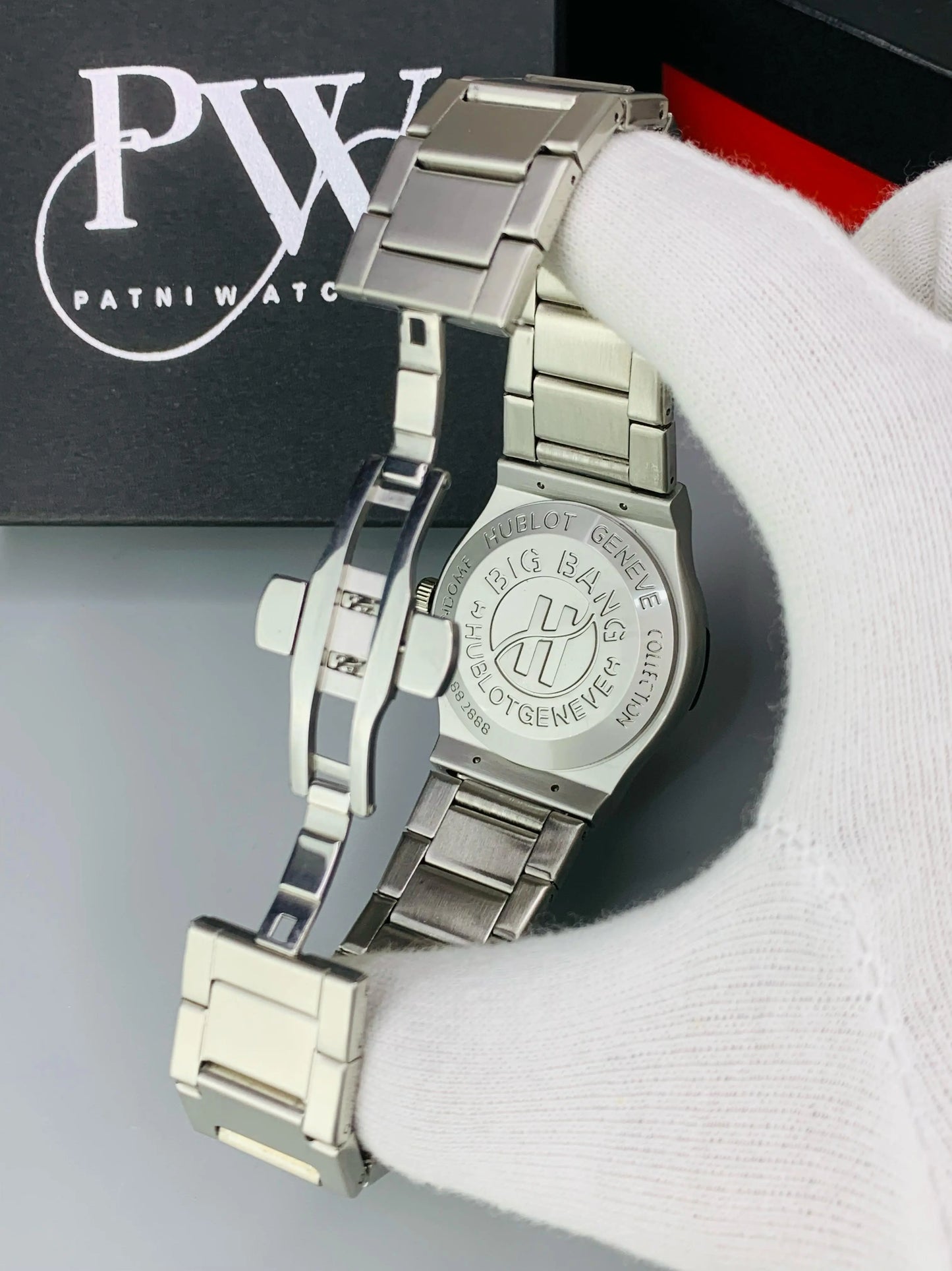 HB Full Stone Model (Grey) Patni Watches