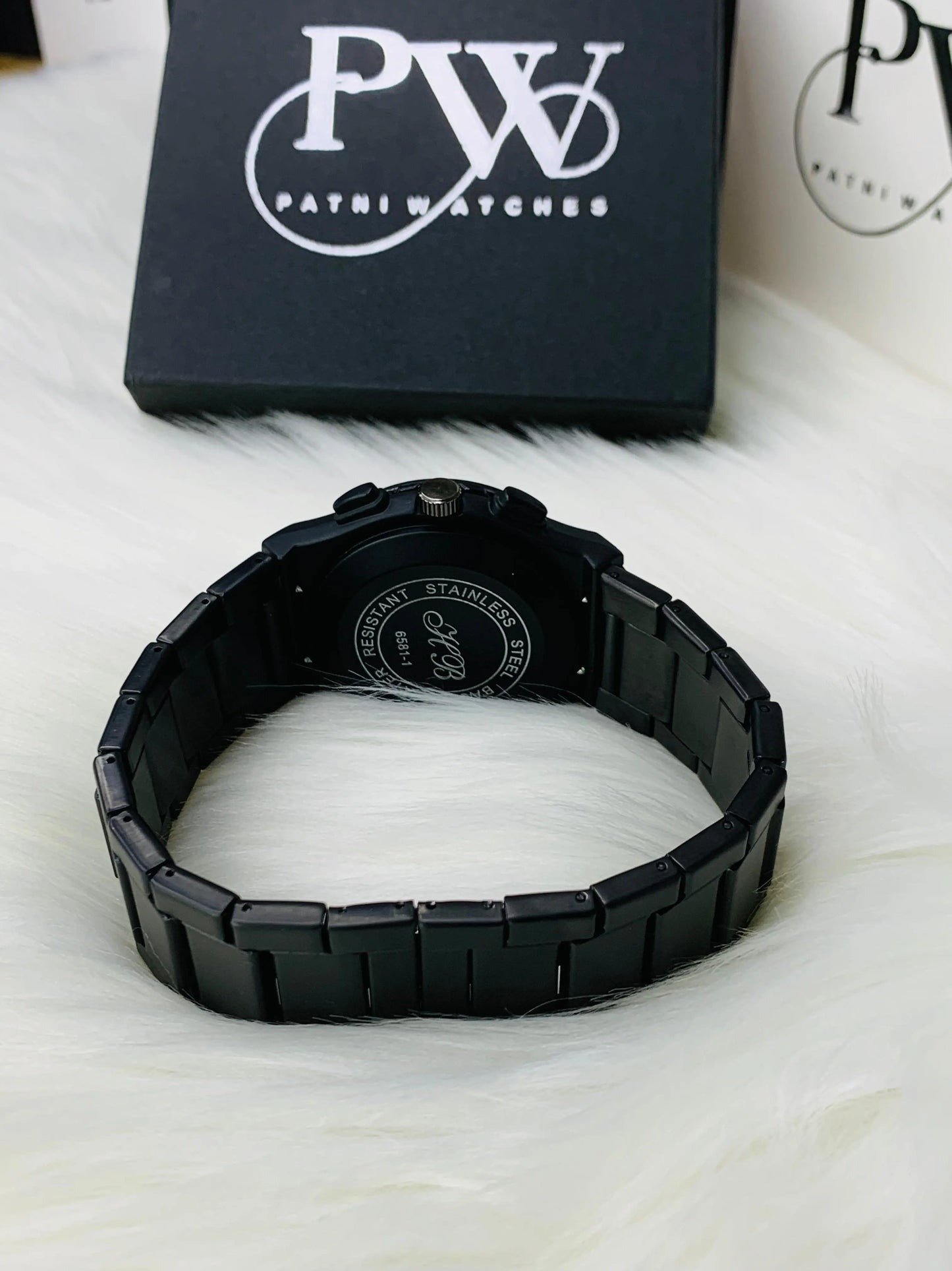 HB Model (Black) Patni Watches