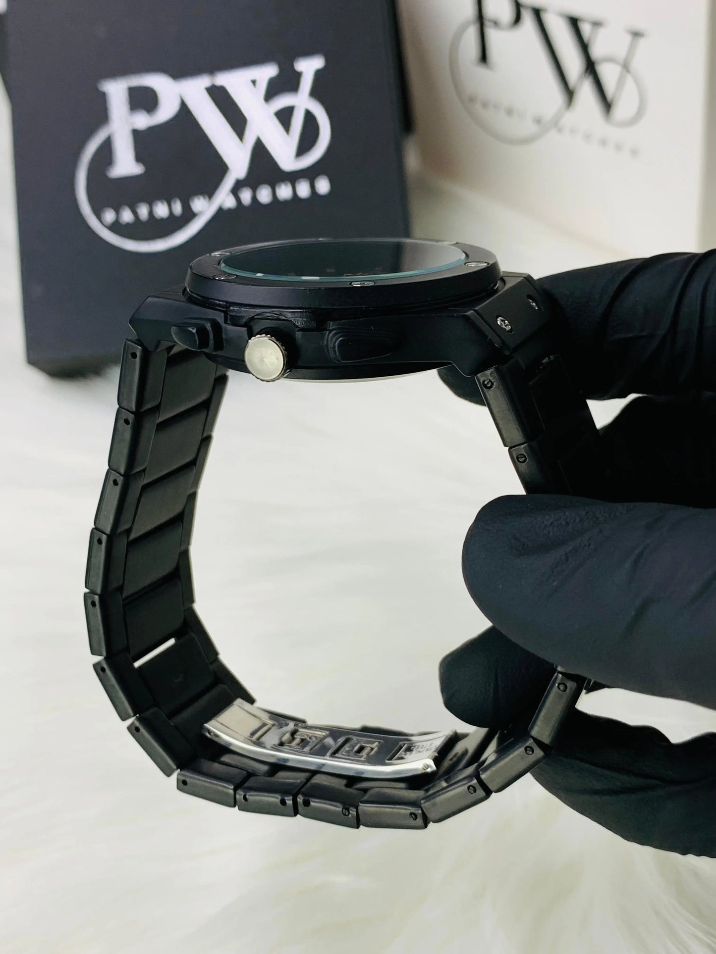 HB Model (Black) Patni Watches