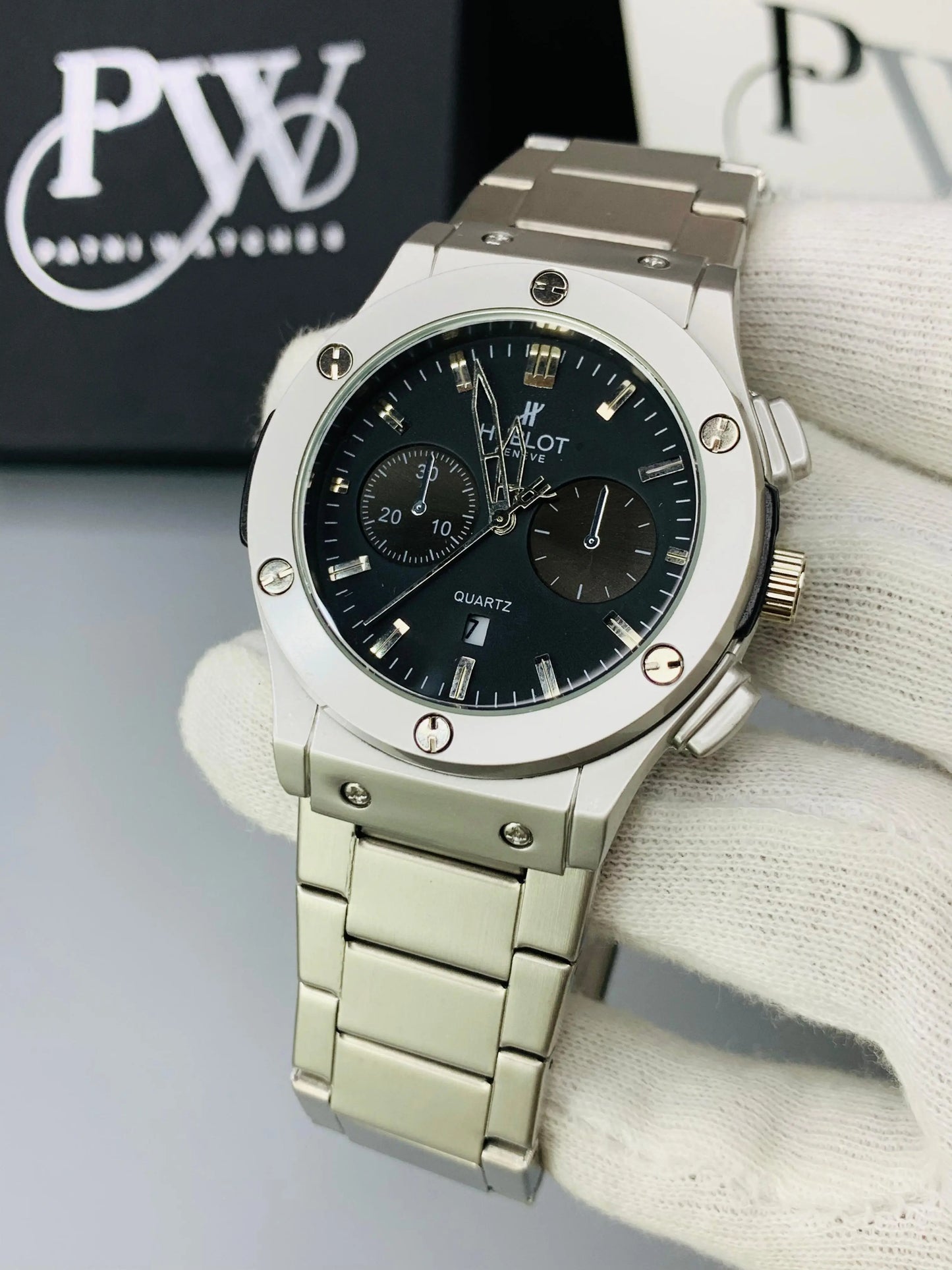 HB Model (Silver) Patni Watches