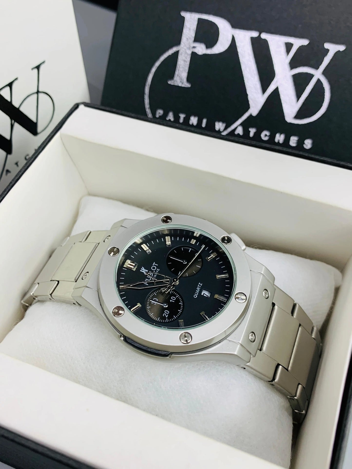 HB Model (Silver) Patni Watches