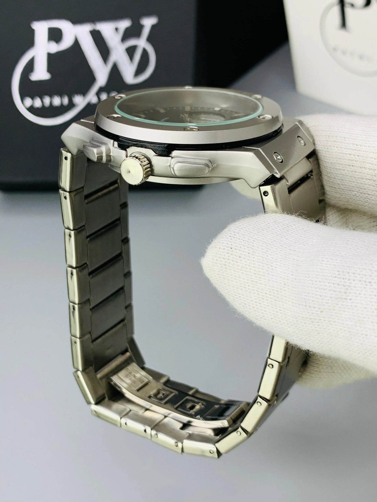 HB Model (Silver) Patni Watches