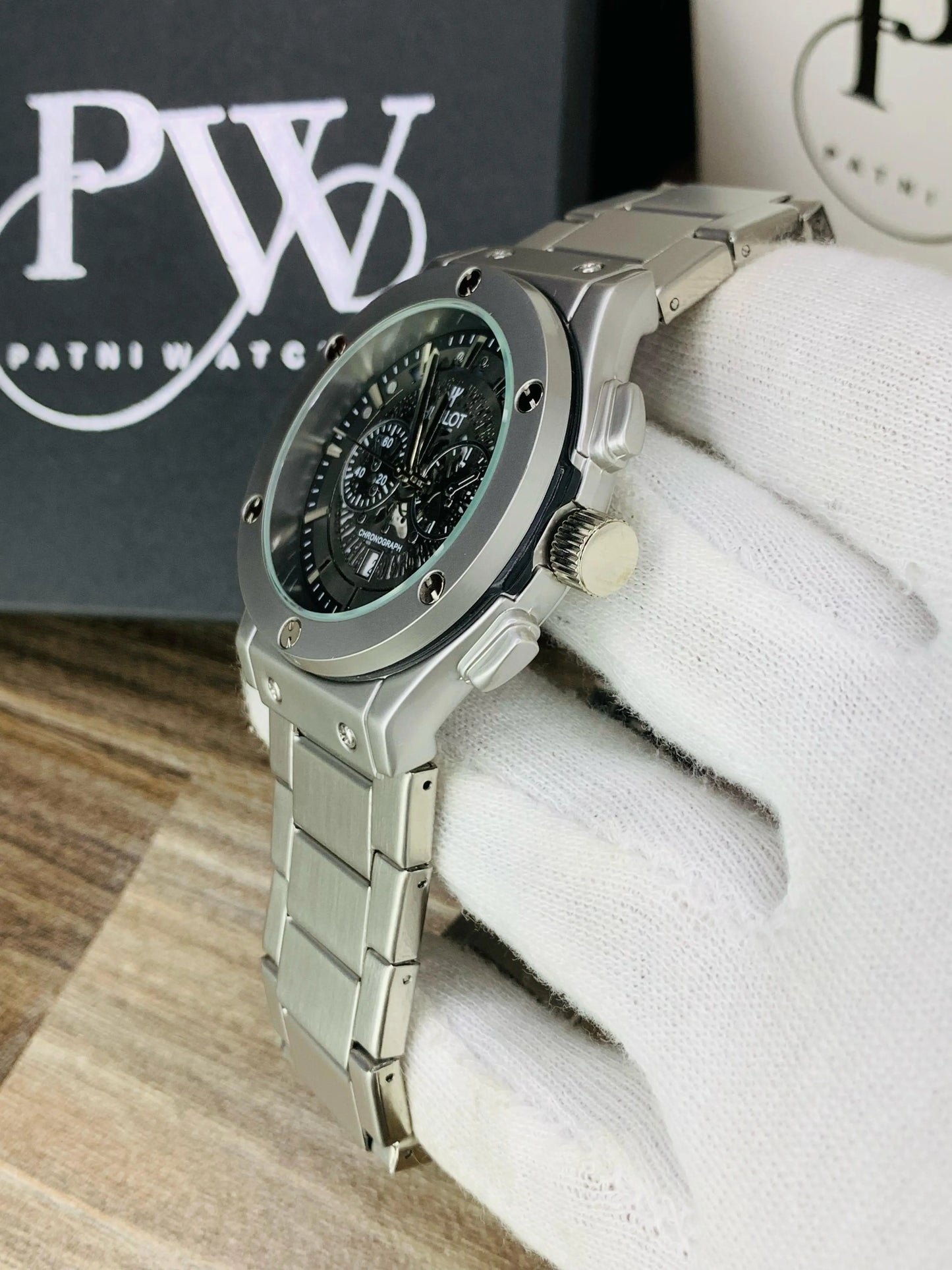 HB Model (Skeleton Black) Patni Watches