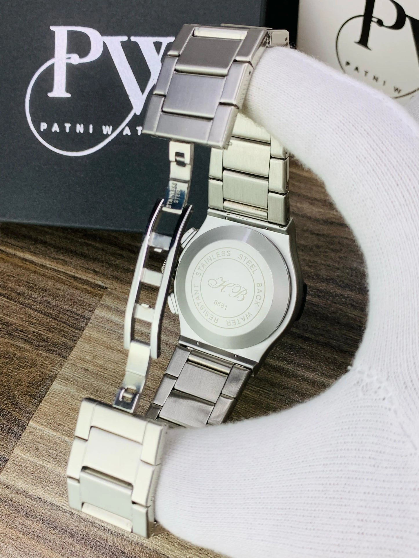 HB Model (Skeleton Black) Patni Watches