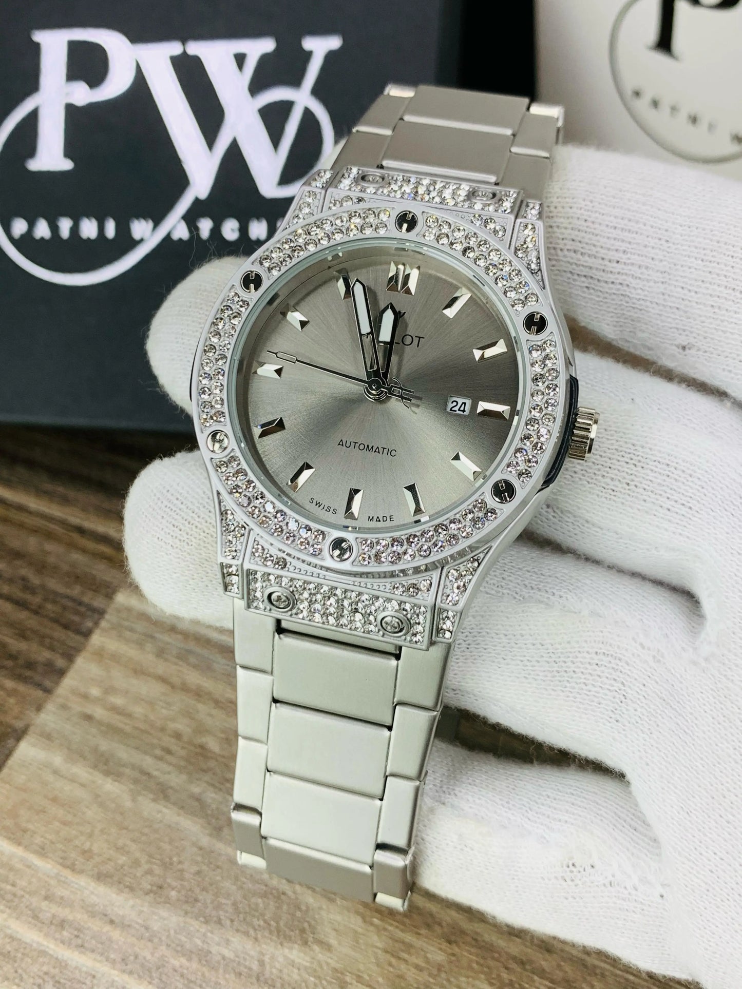 HB Stone Model (Grey) Patni Watches