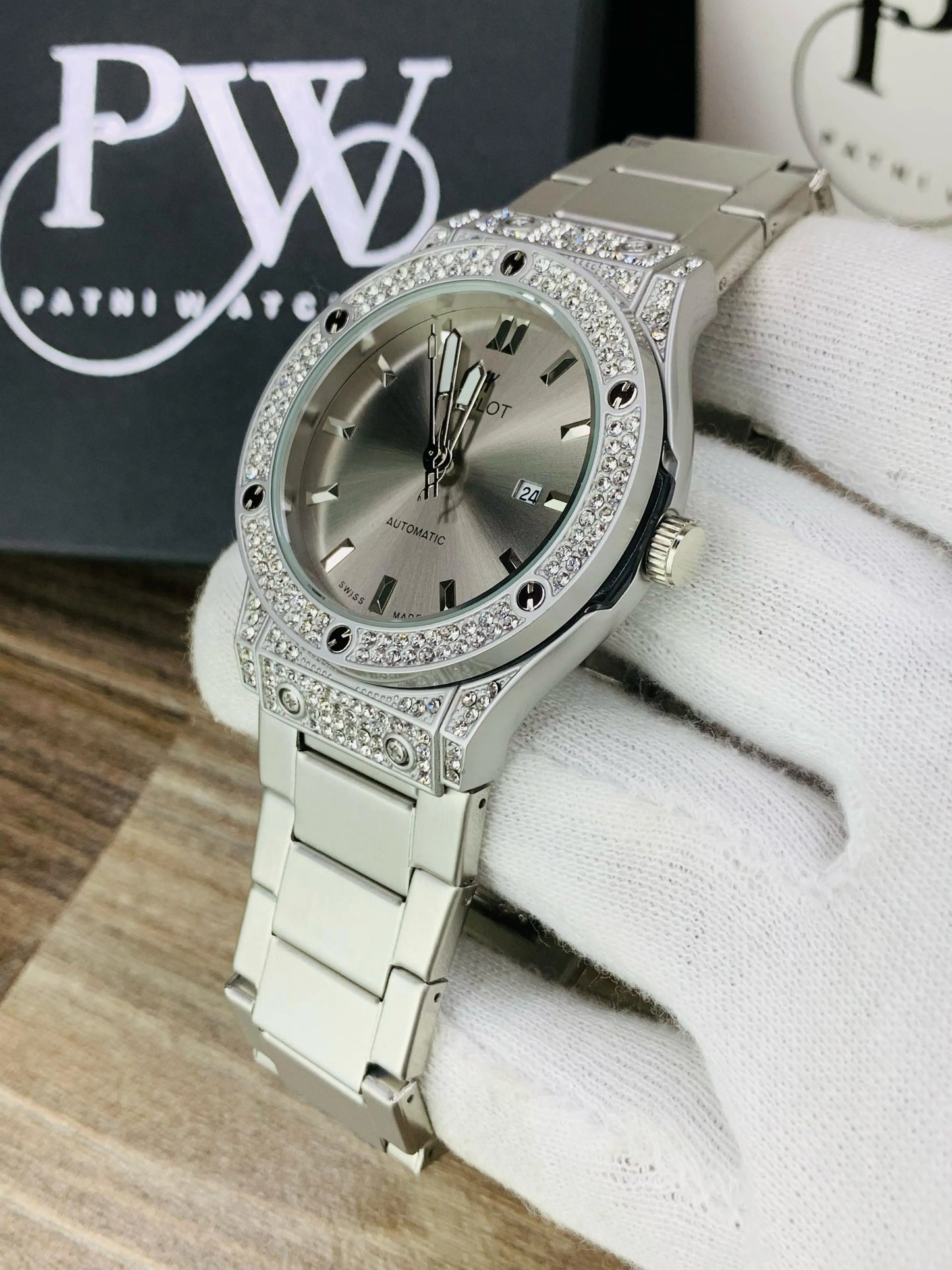 HB Stone Model (Grey) Patni Watches