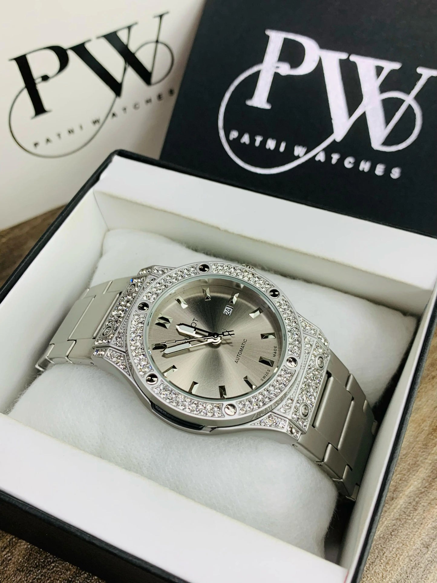 HB Stone Model (Grey) Patni Watches