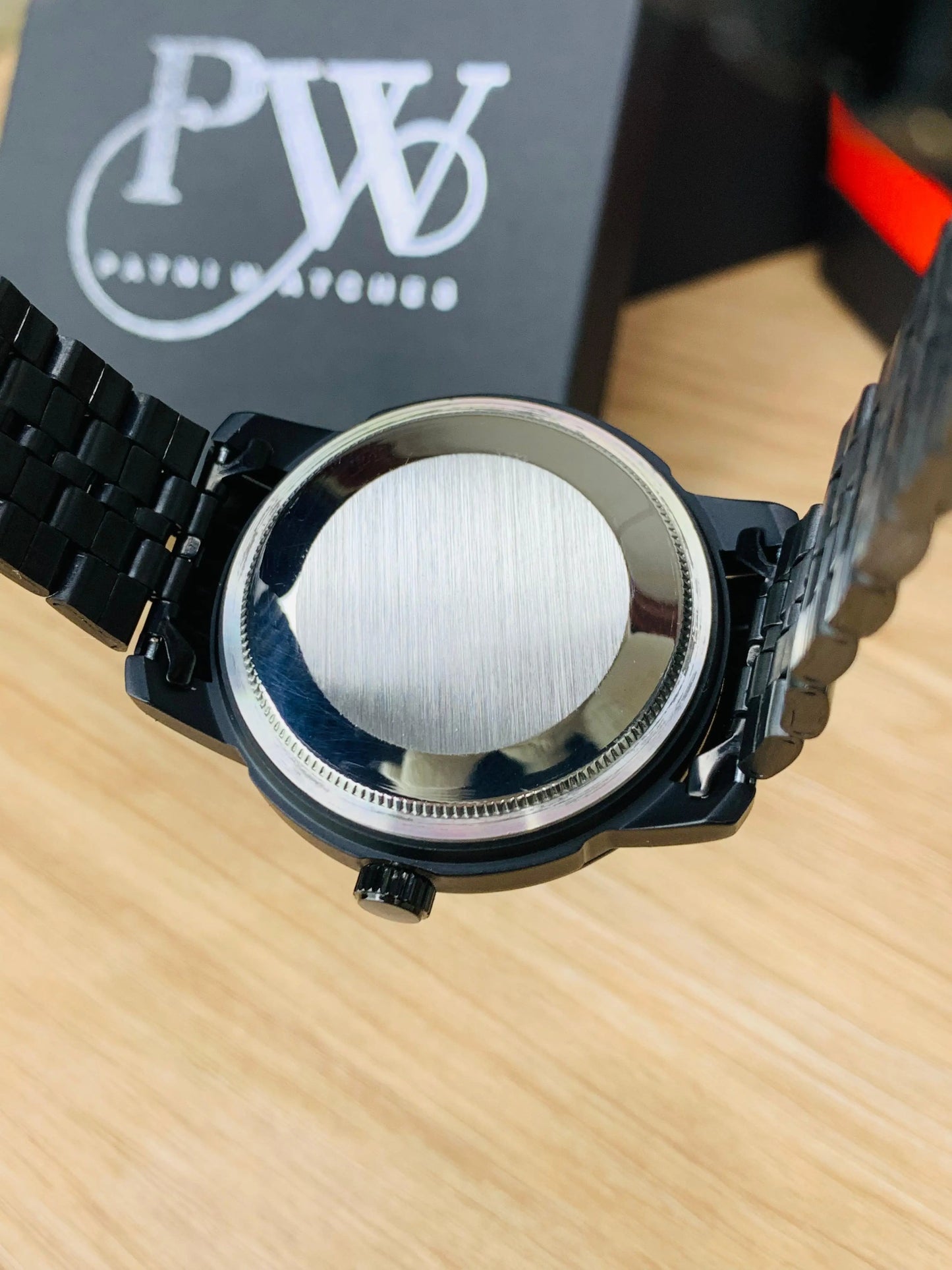New Black Ring Model - Quartz Patni Watches