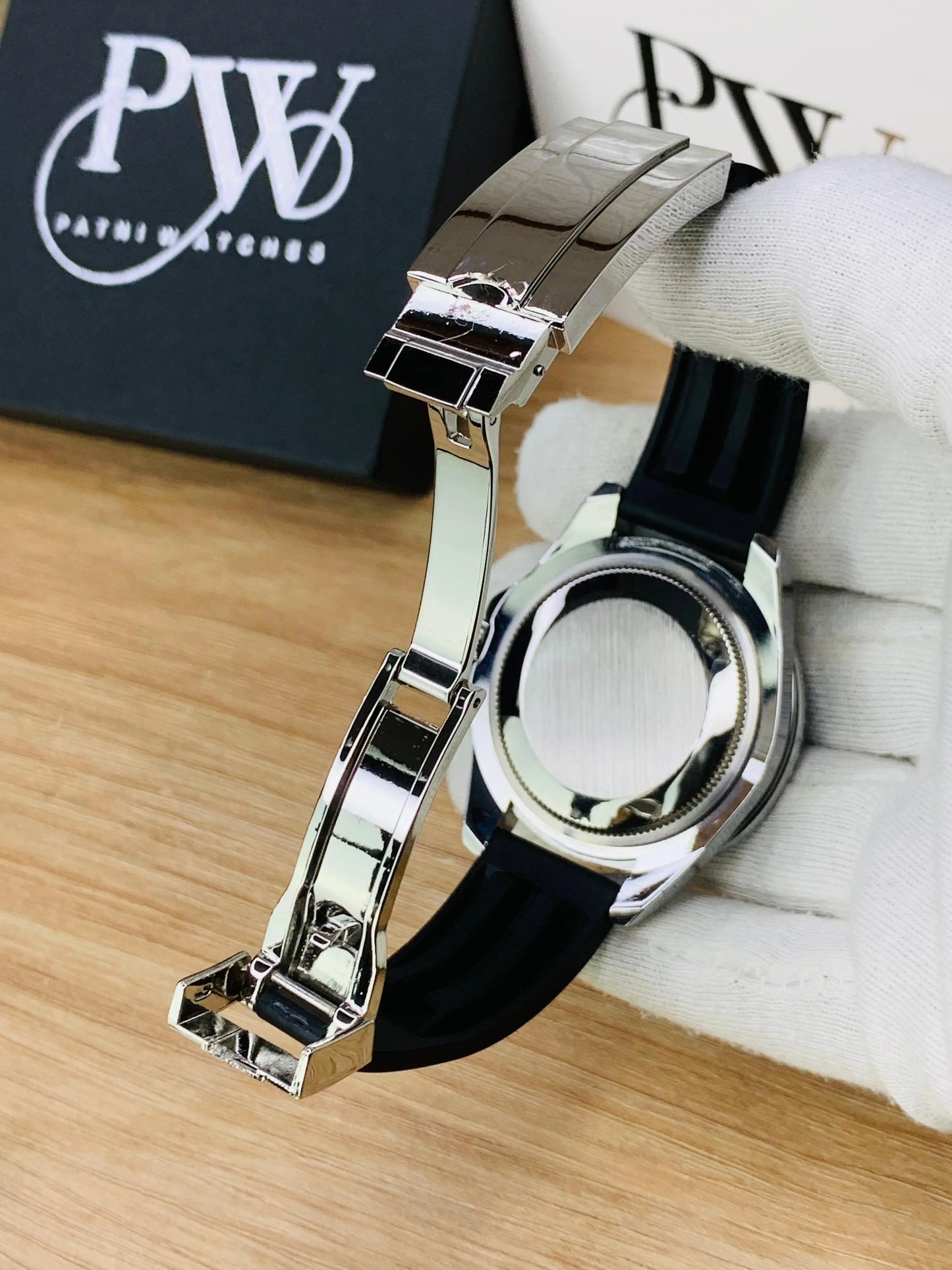 New GMT Model (Blue) Patni Watches