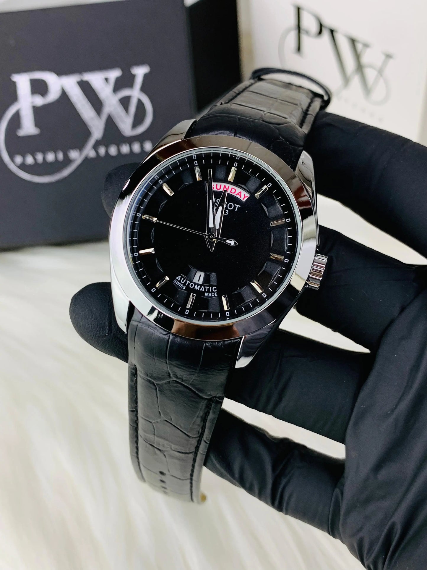 New Gentleman Model (Black) Patni Watches