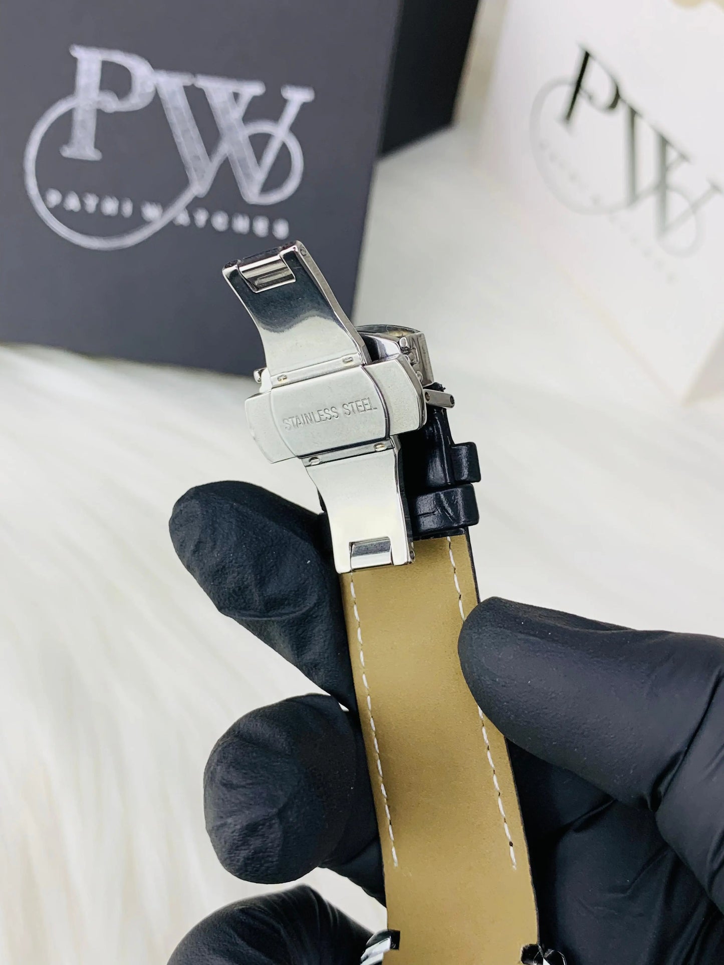 New Gentleman Model (Black) Patni Watches