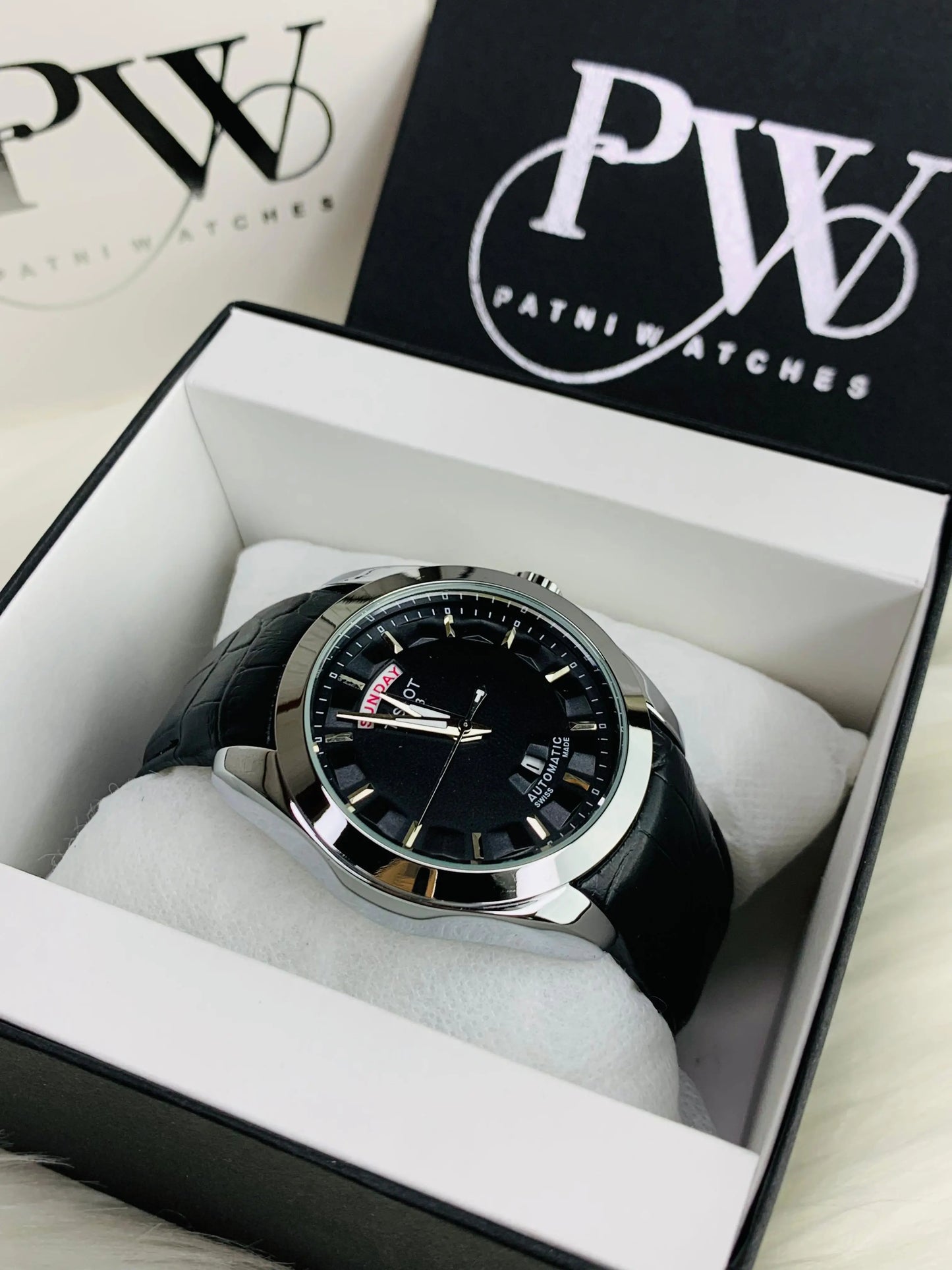 New Gentleman Model (Black) Patni Watches