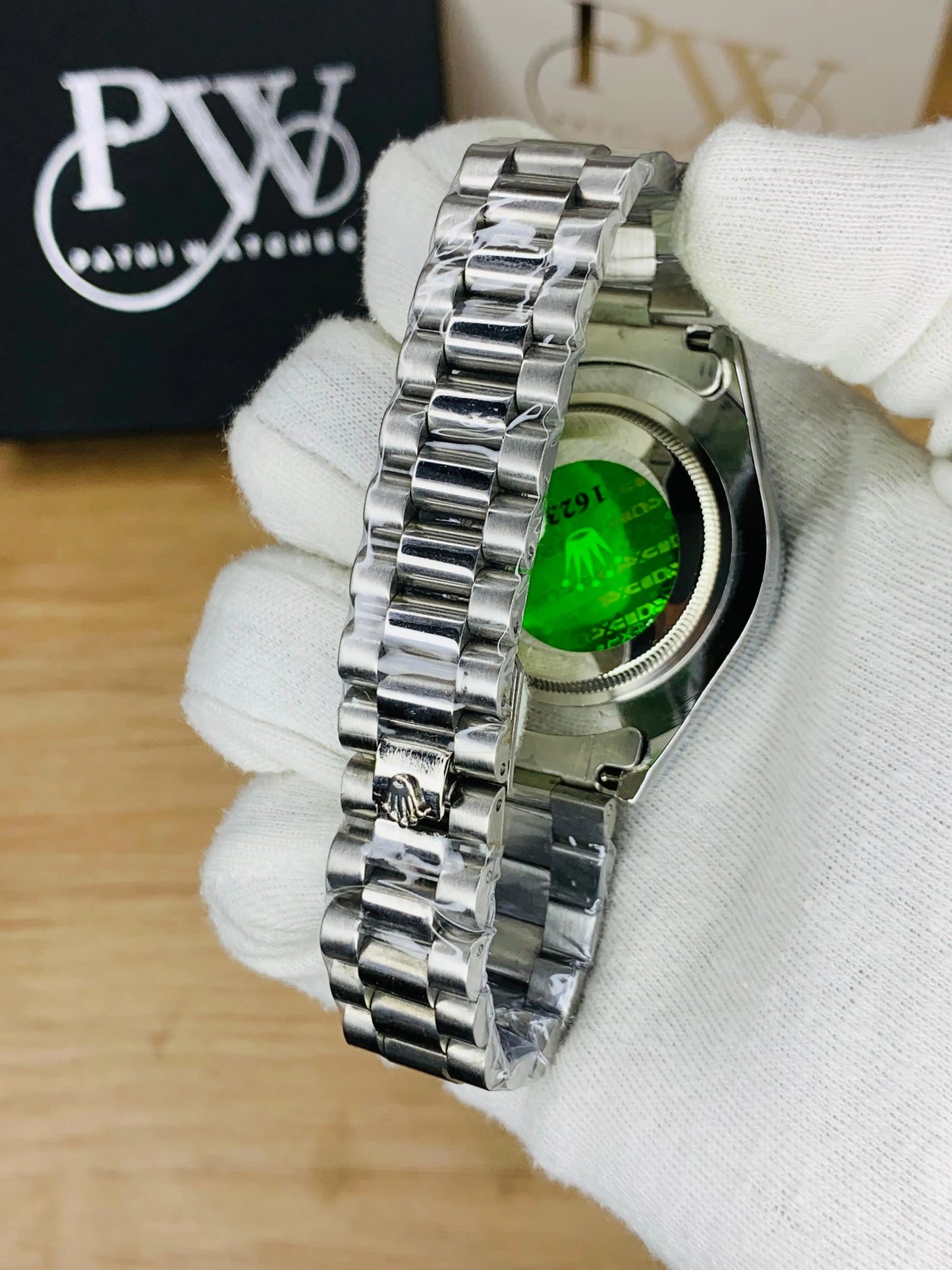 New Oyster Model Silver Patni Watches