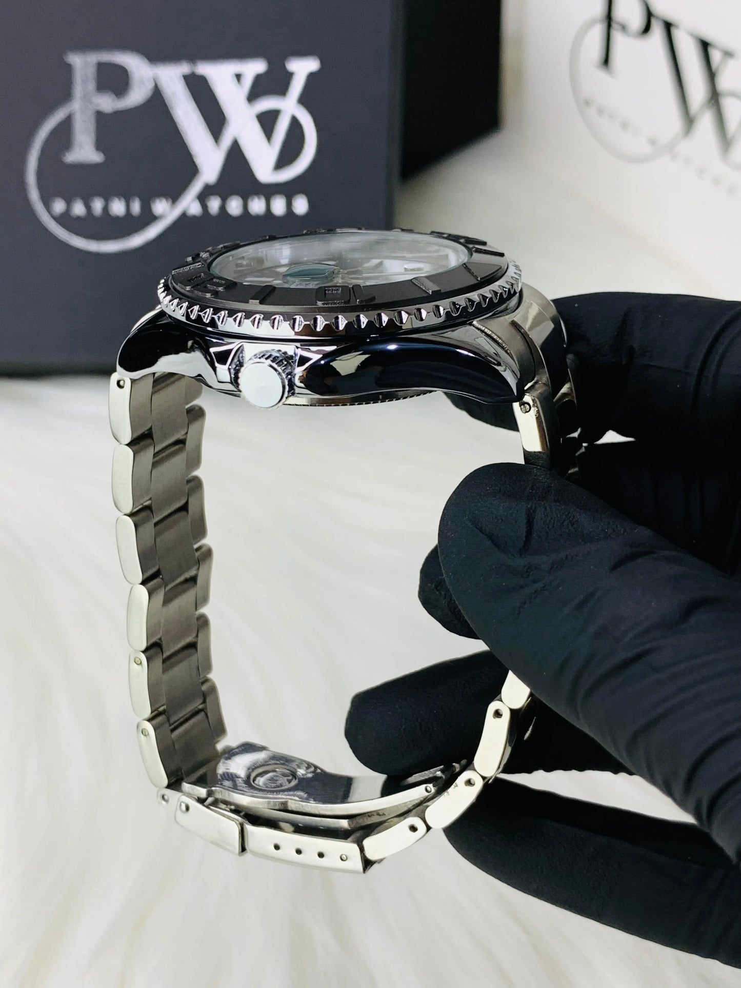New YM Chain Silver Patni Watches