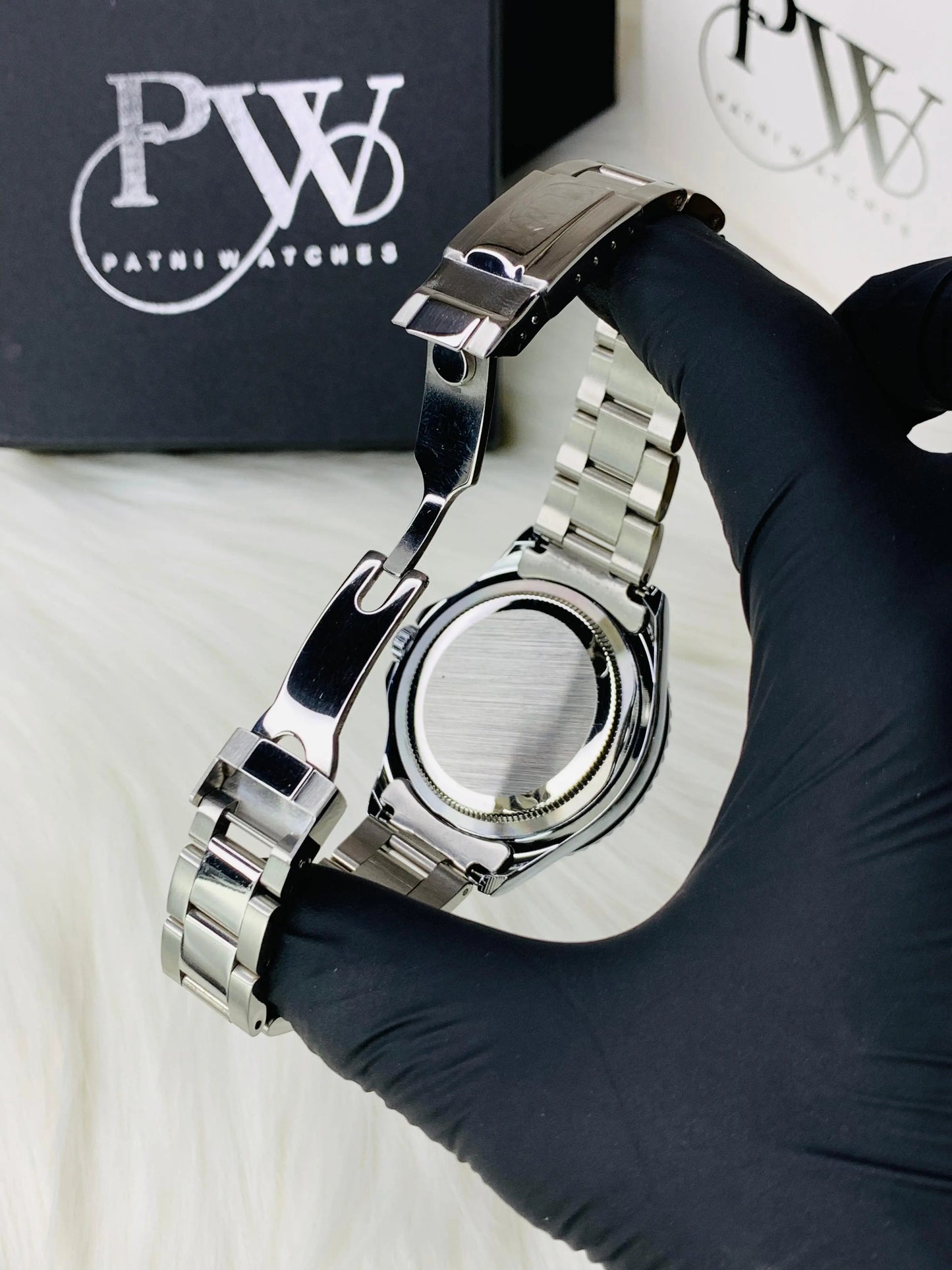 New YM Chain Silver Patni Watches