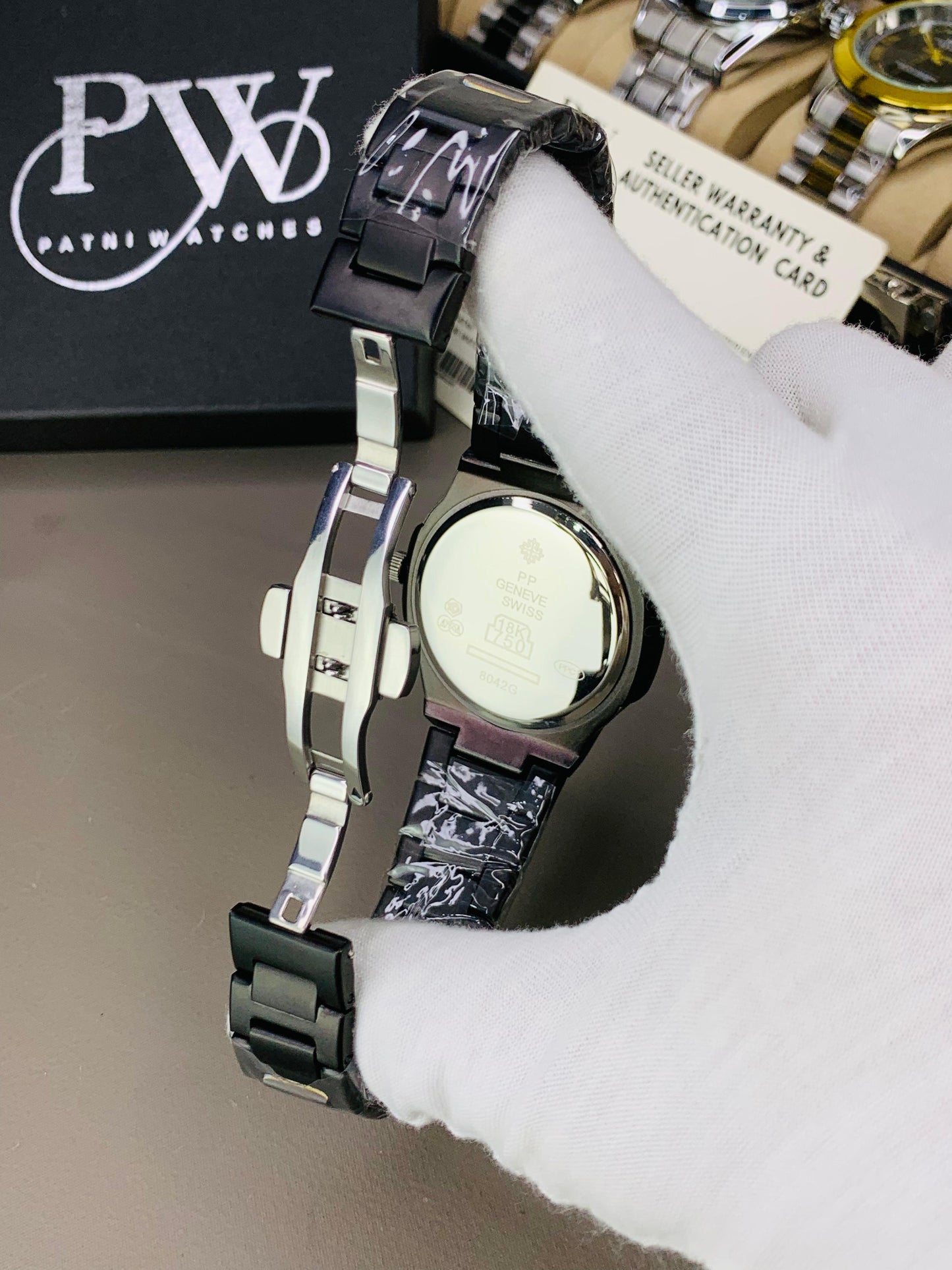 PP Matte Model (Black) Patni Watches