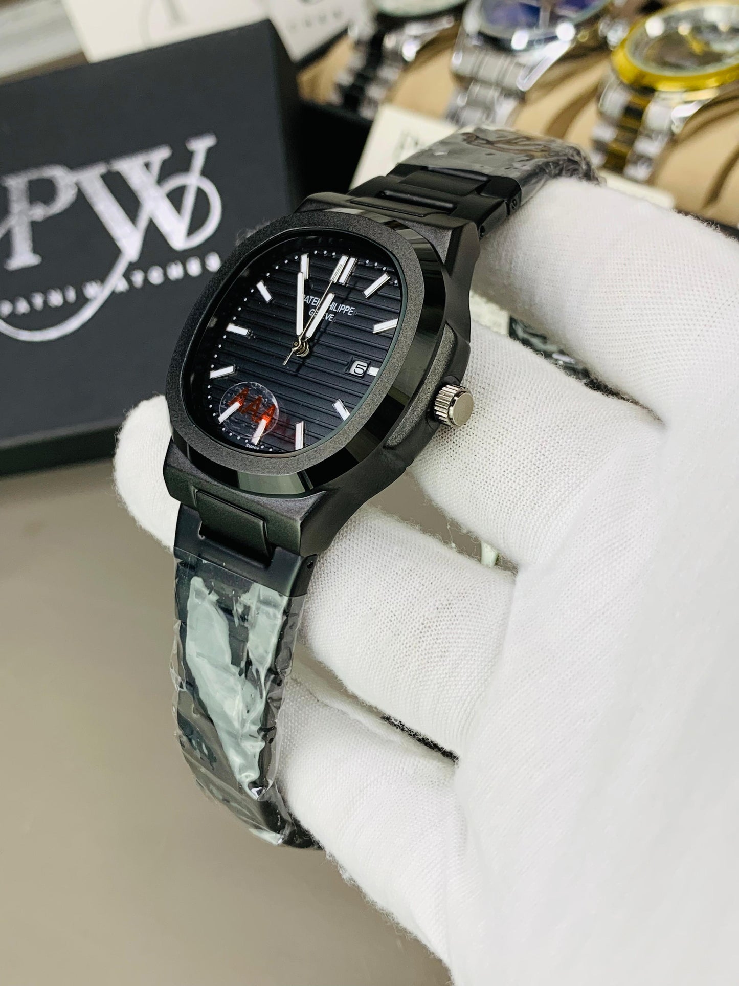 PP Matte Model (Black) Patni Watches