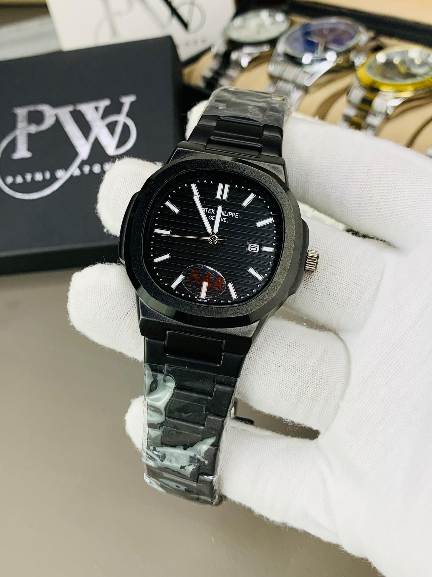 PP Matte Model (Black) Patni Watches
