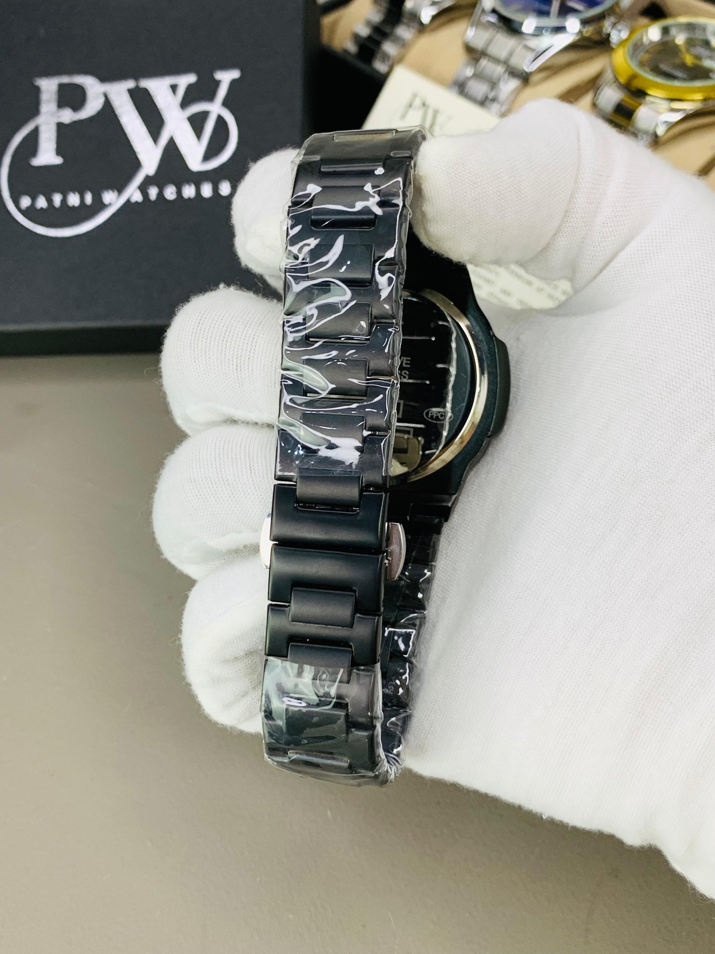 PP Matte Model (Black) Patni Watches