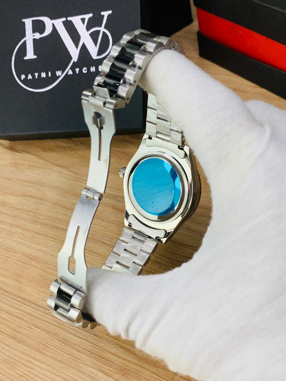 Stone Two Tone Model (Kangoora Black) Patni Watches
