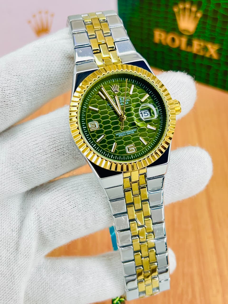 Land Dweller 2025 Two Tone (Gold) Patni Watches