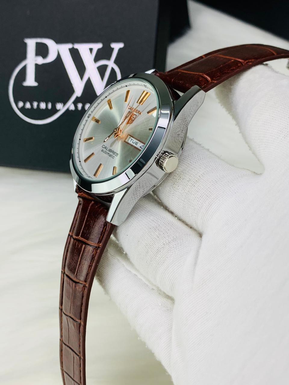 TAG Model - Brown White Patni Watches