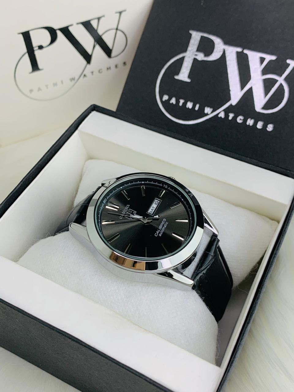 TAG Model - Black Patni Watches