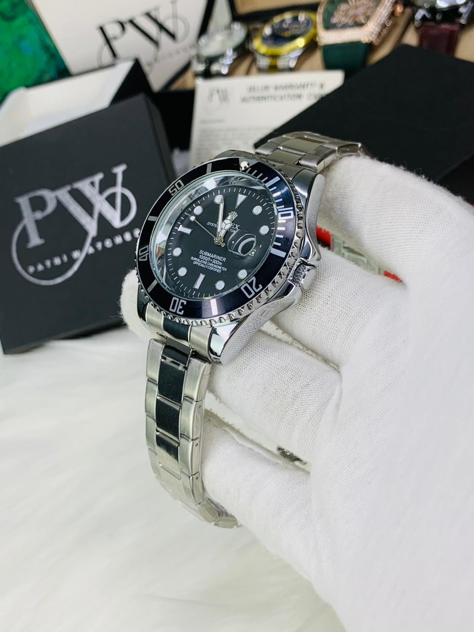 Submariner Model (Black) Patni Watches