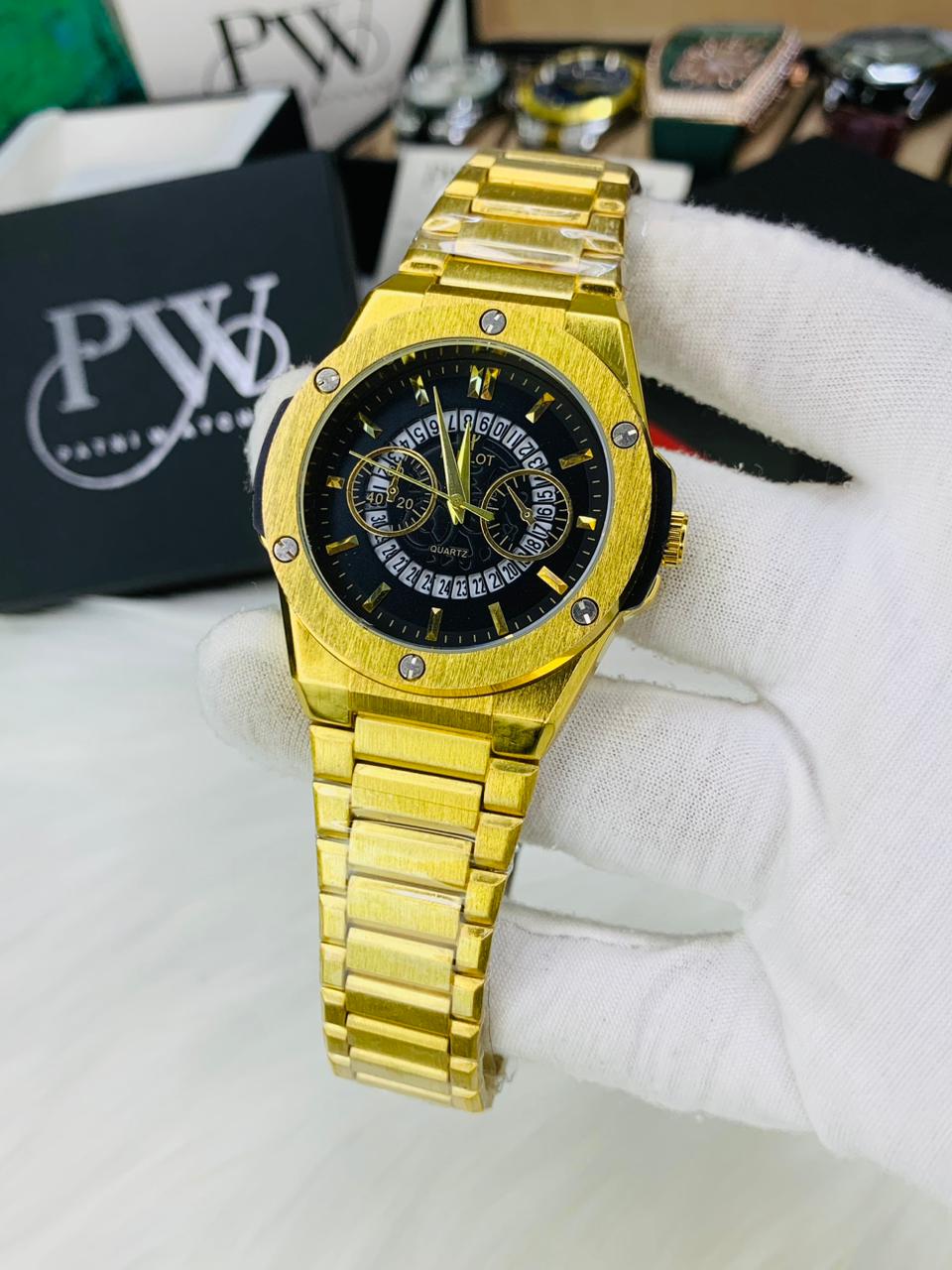 HB Model (Gold) Patni Watches