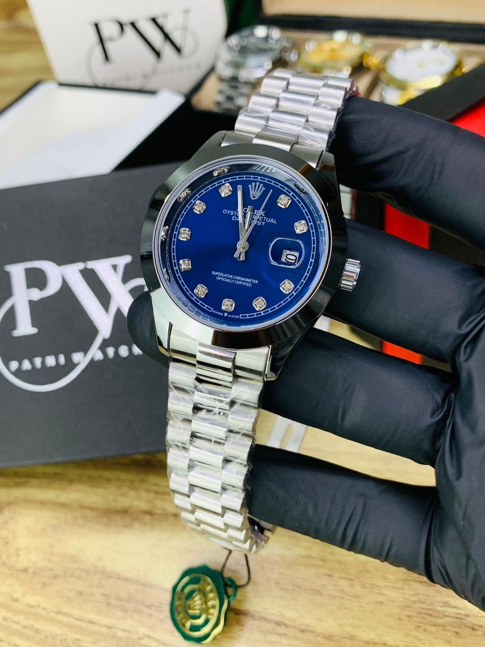 Stone Model (Blue) Patni Watches