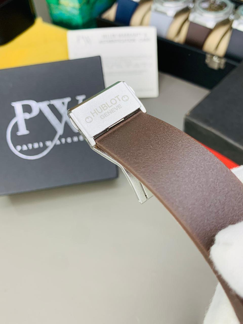 New HB Strap Model (Brown) Patni Watches