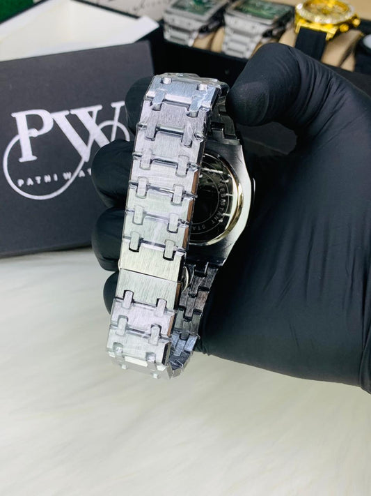 AP Royal Oak (Black) Patni Watches