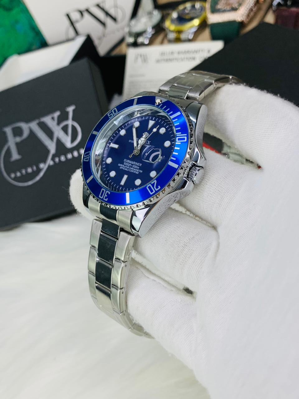 Submariner Model (Blue) Patni Watches