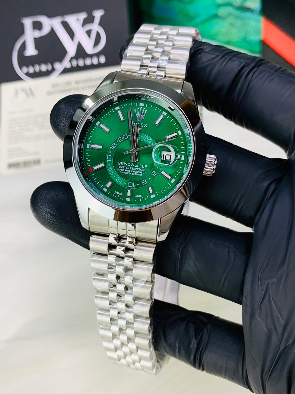 New Sky-Dweller Model (Green) Patni Watches