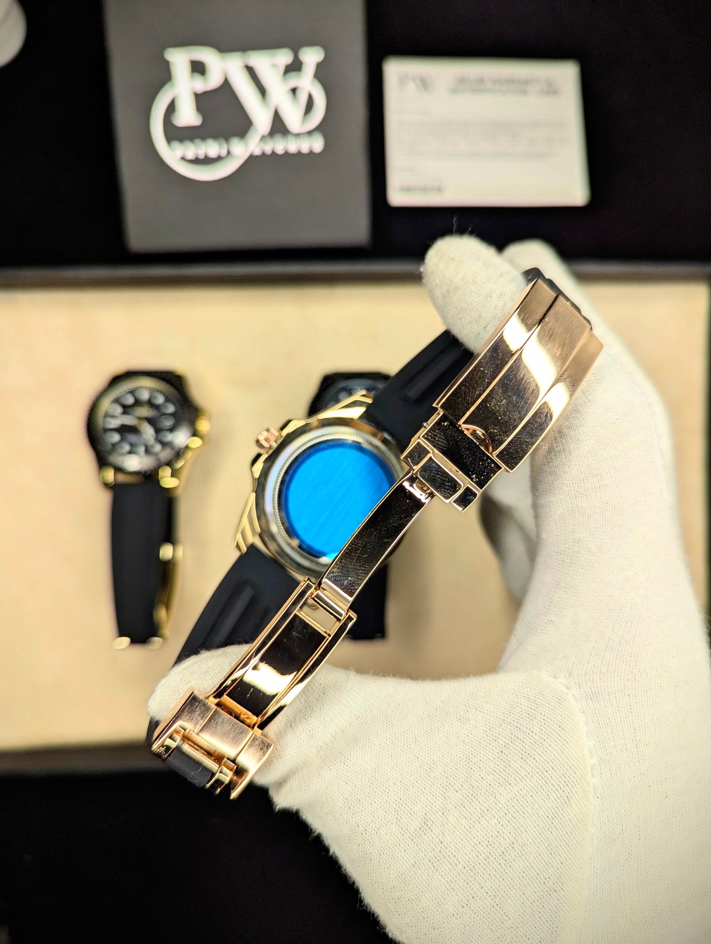 New Royal Rose Gold Model Patni Watches