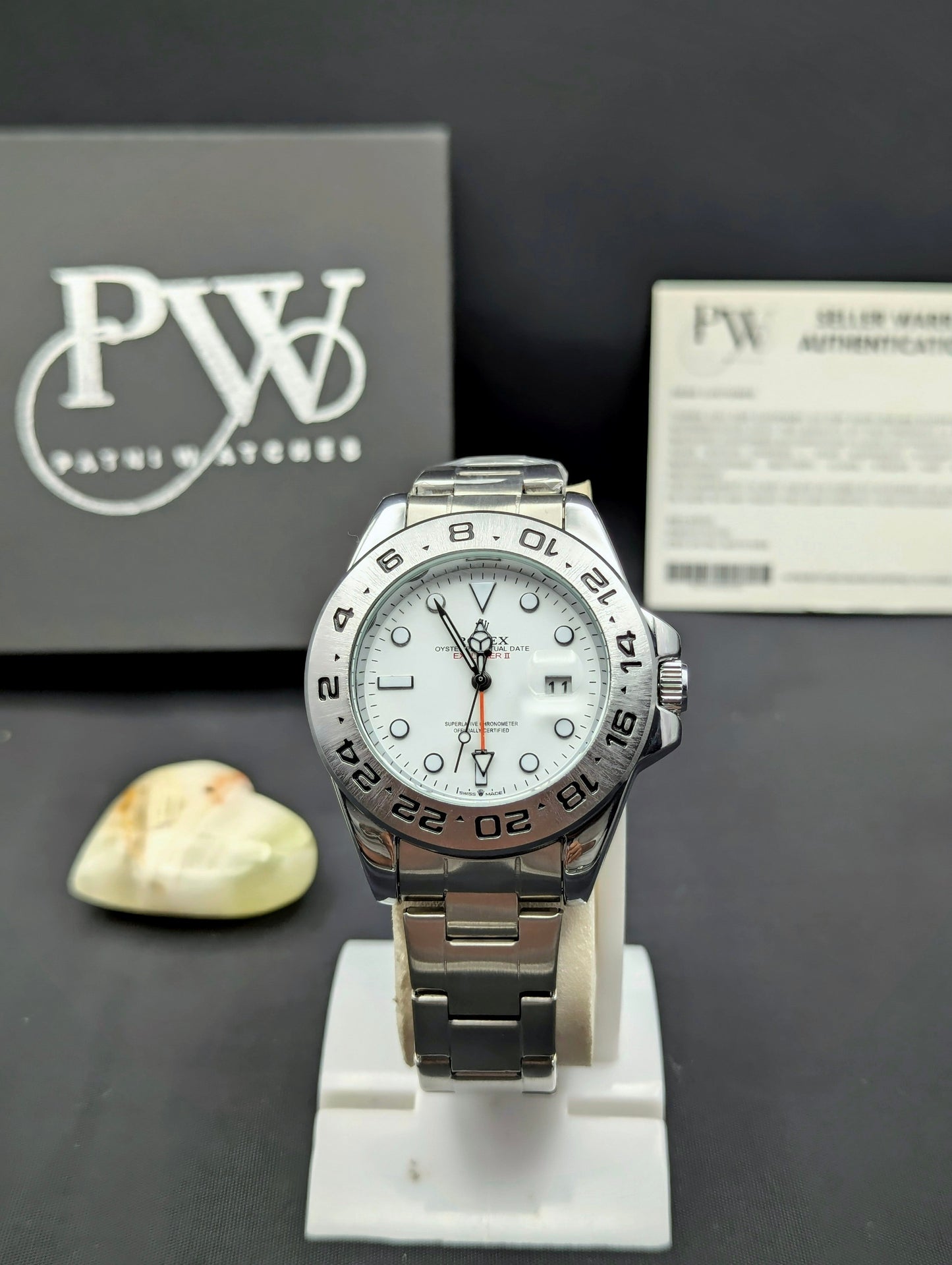 Explorer II Model (White) Patni Watches