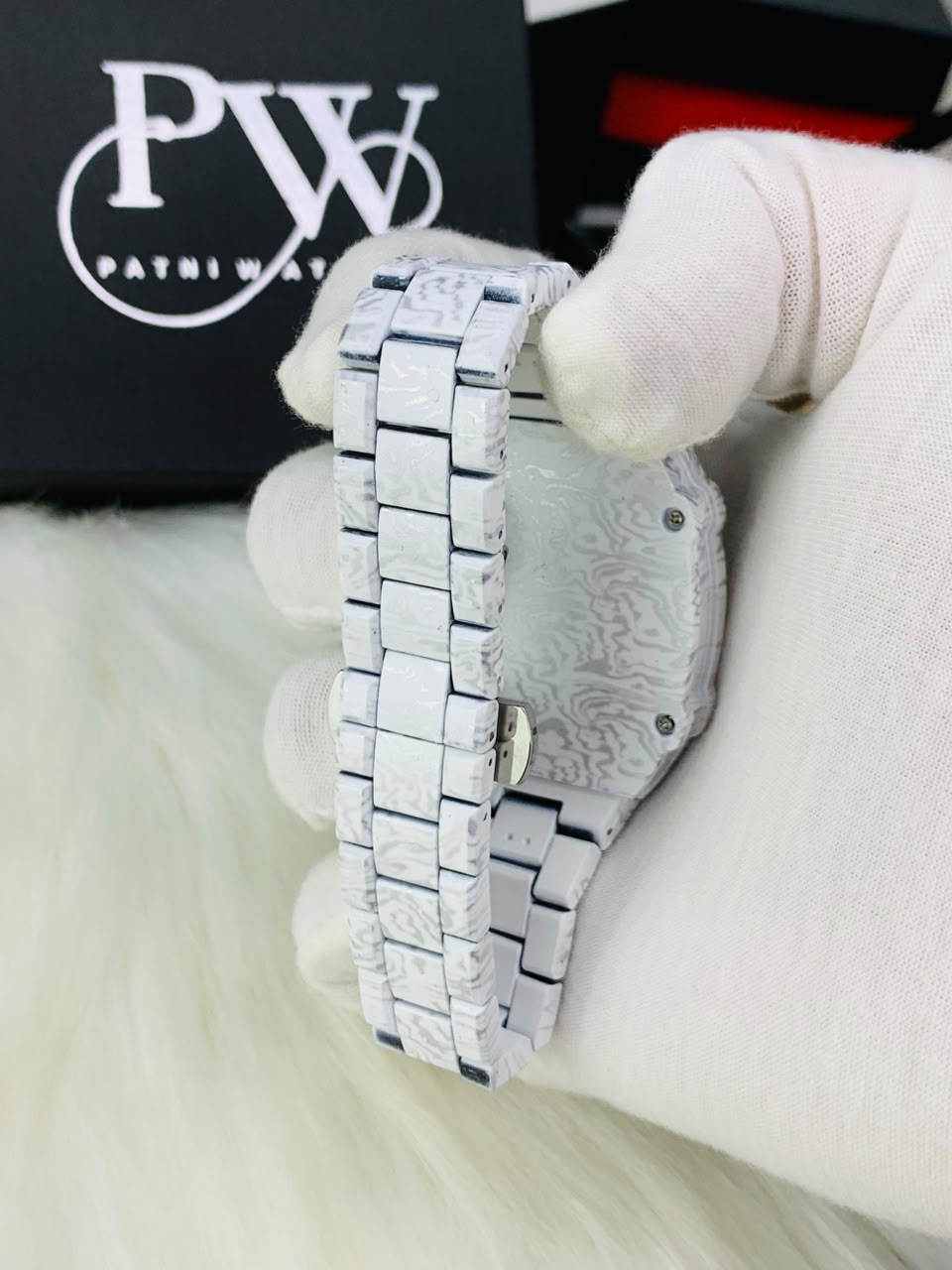 RM 67-02 Model (White Carbon) Patni Watches