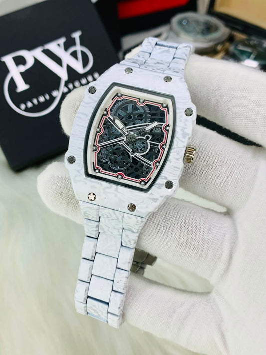 RM 67-02 Model (White Carbon) Patni Watches