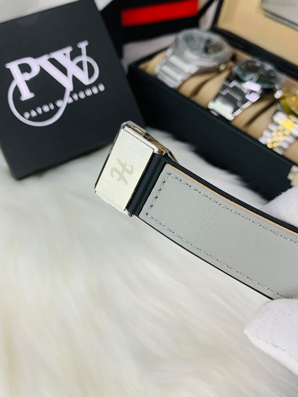 HB Strap Model (Skeleton Black) Patni Watches