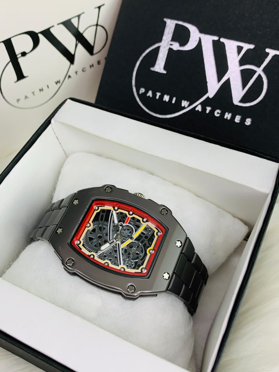 RM 67-02 Model (Black) Patni Watches