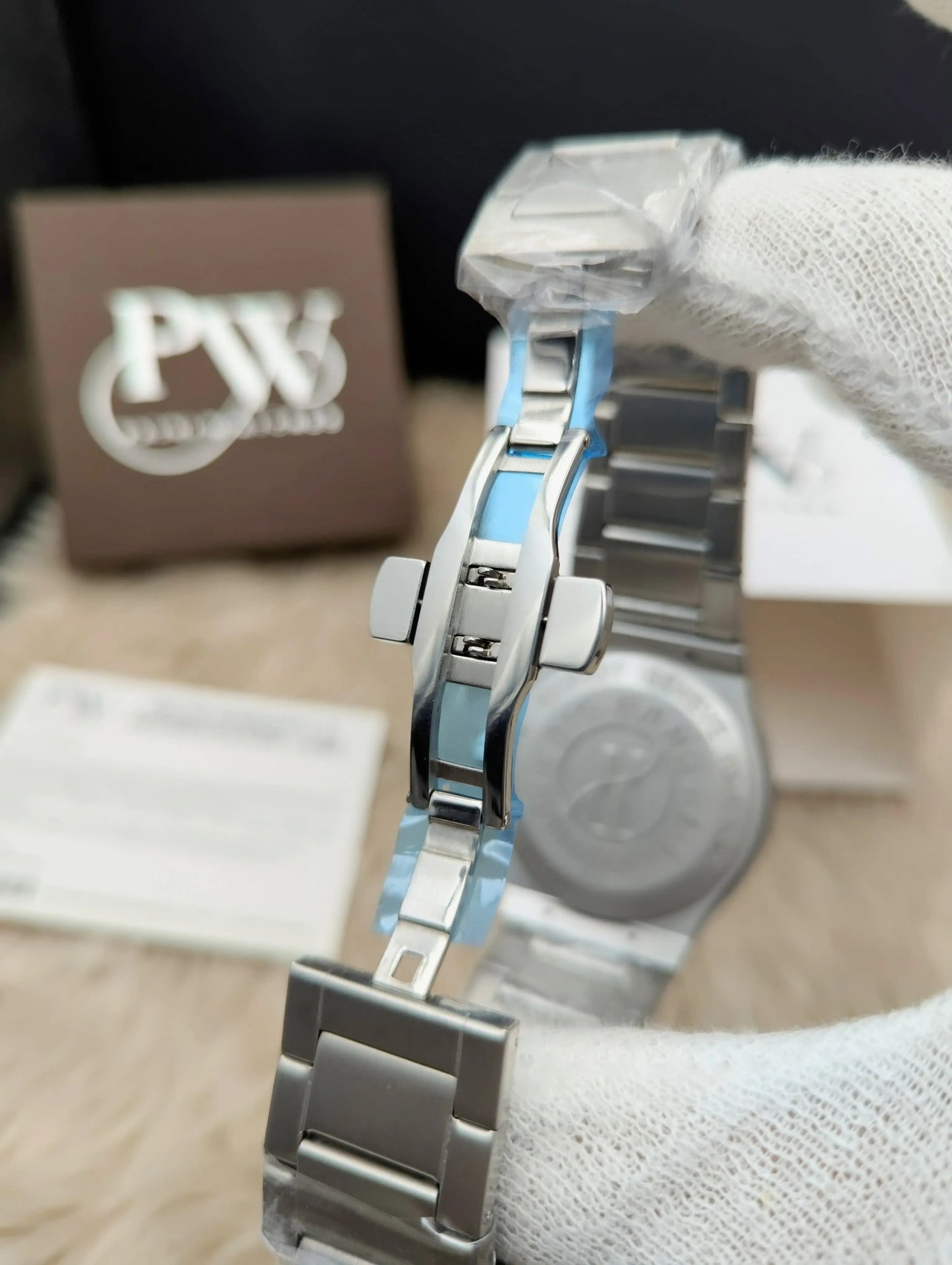 Black HB Stone Model Patni Watches