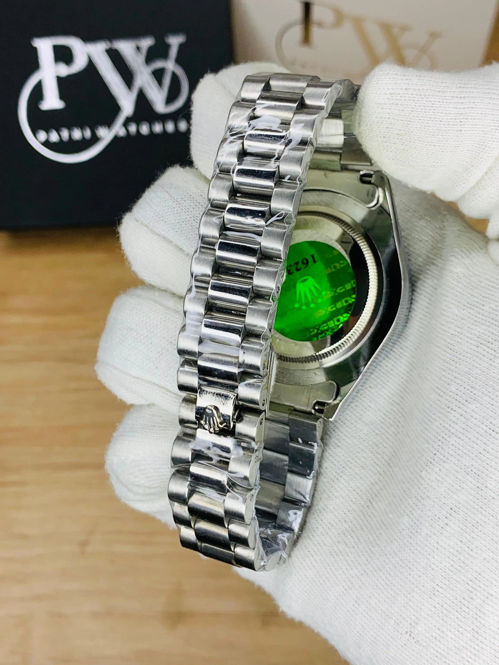 New Oyster Model Silver Patni Watches