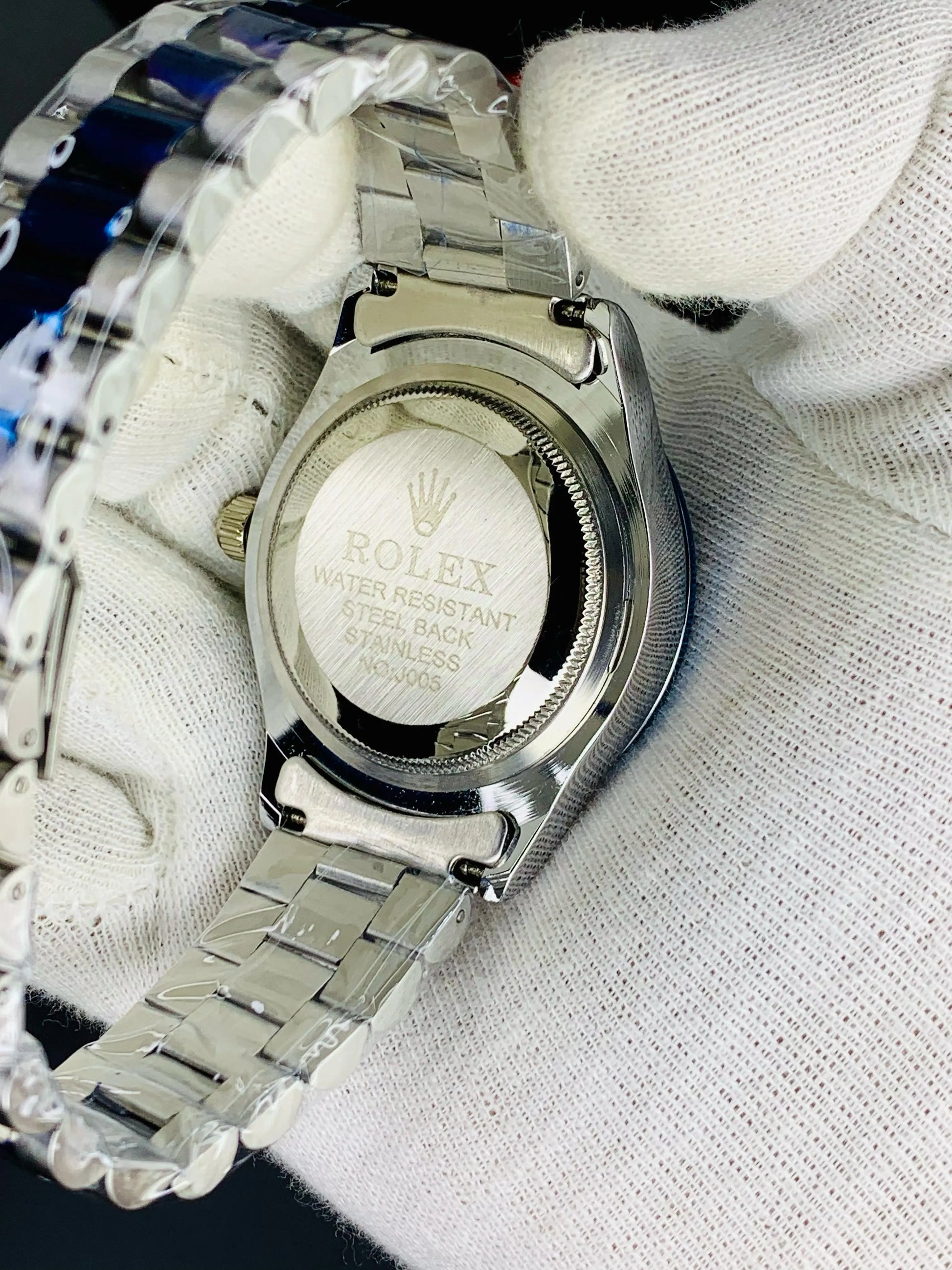 New Oyster Model (Blue) Patni Watches