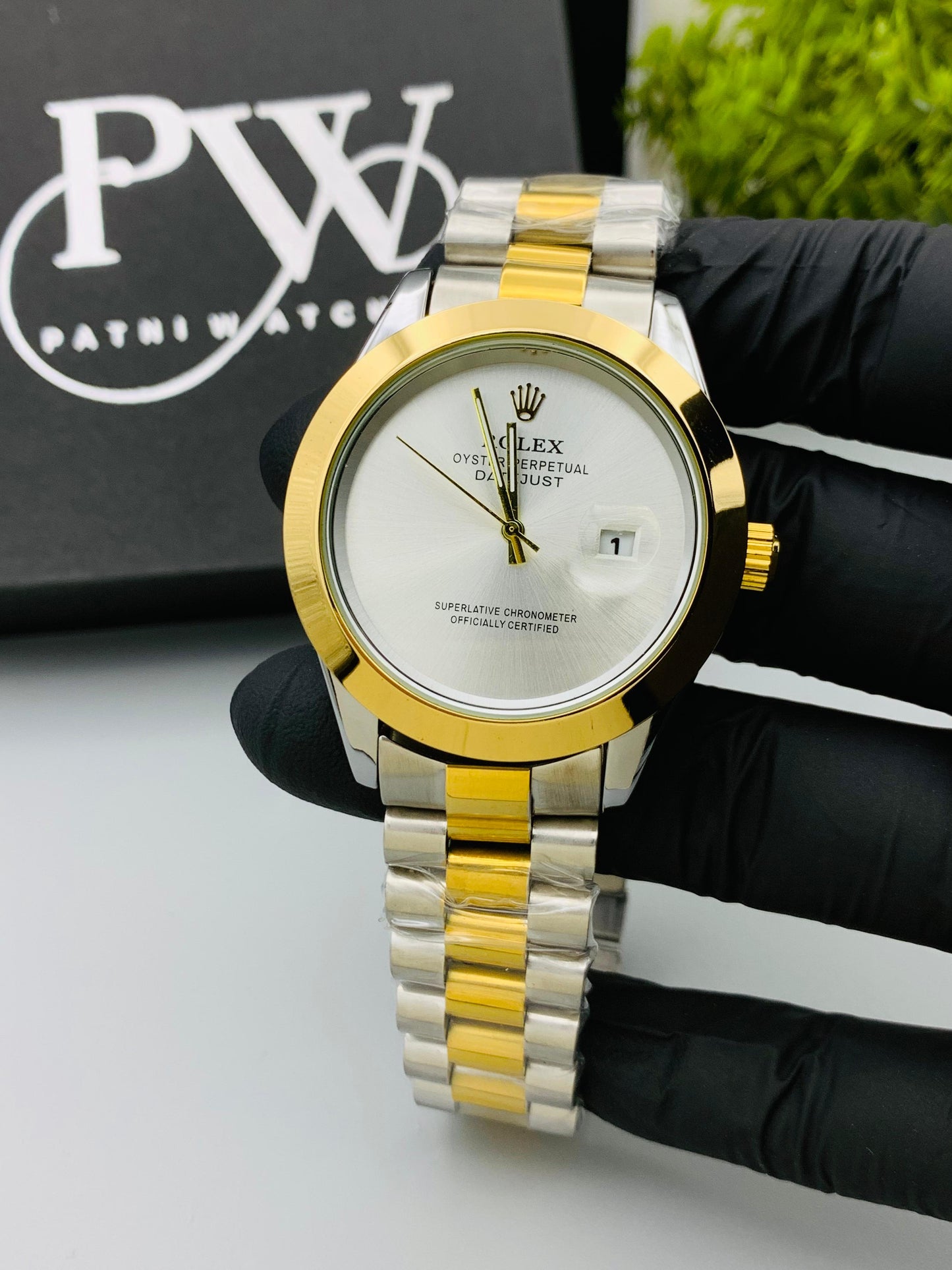 New Plain Dial Model (Silver)