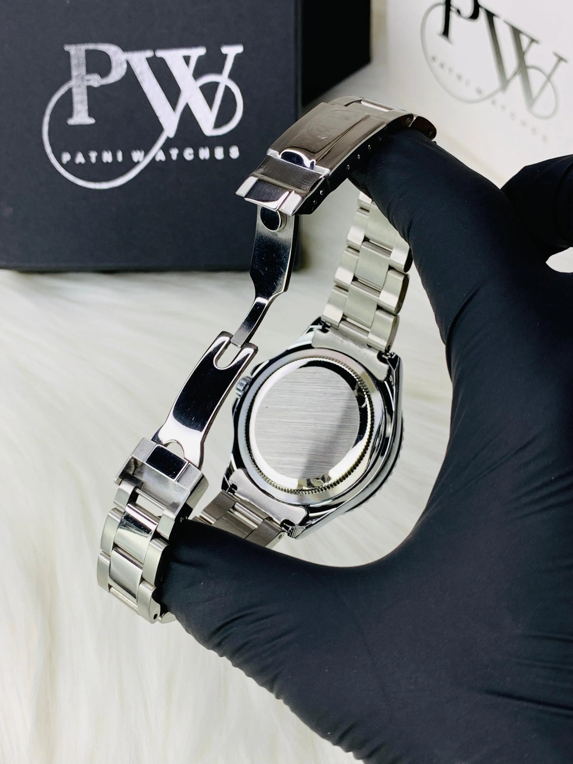 New YM Chain Silver Patni Watches