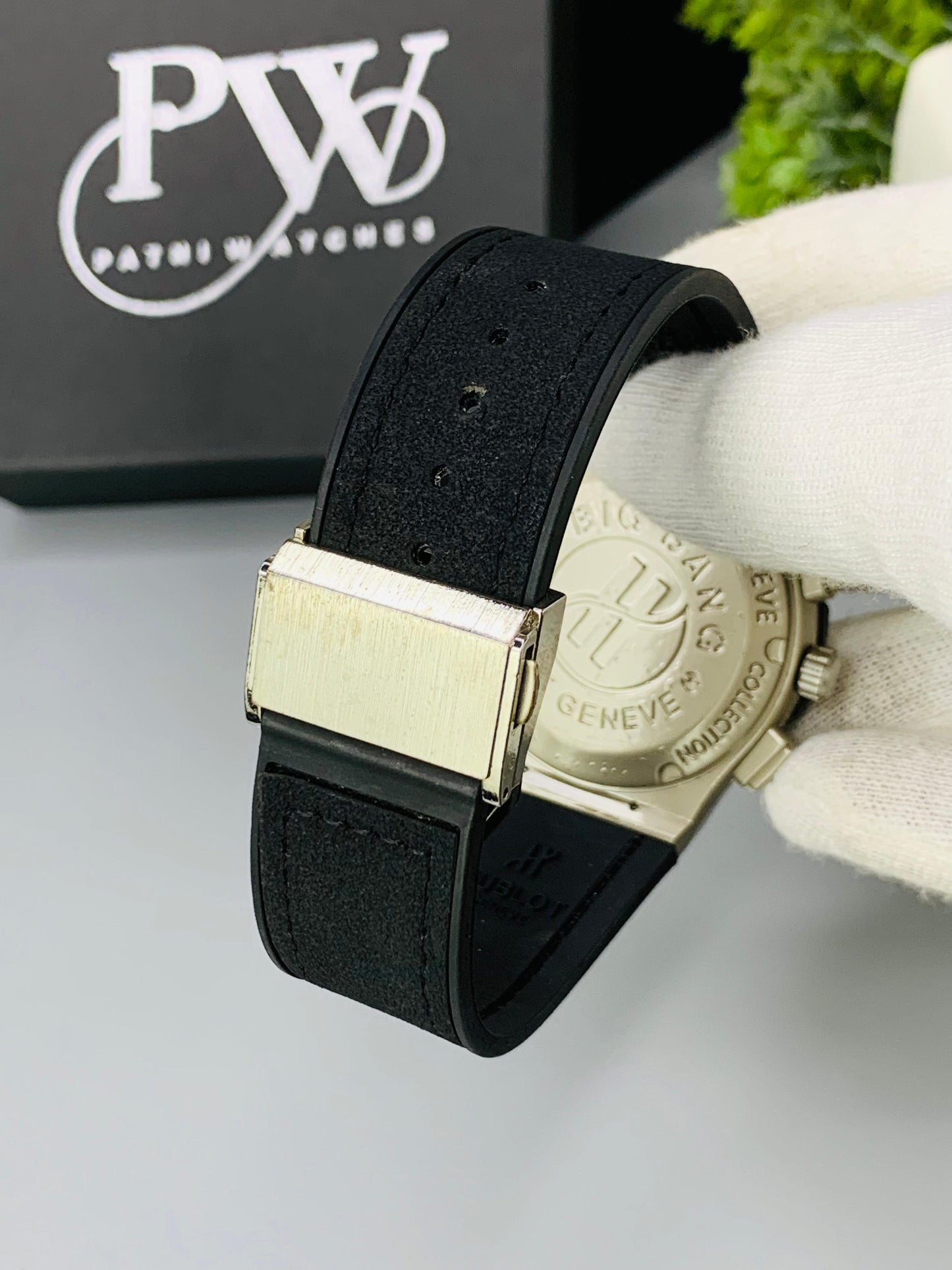 HUB Strap Model Plain (Black)