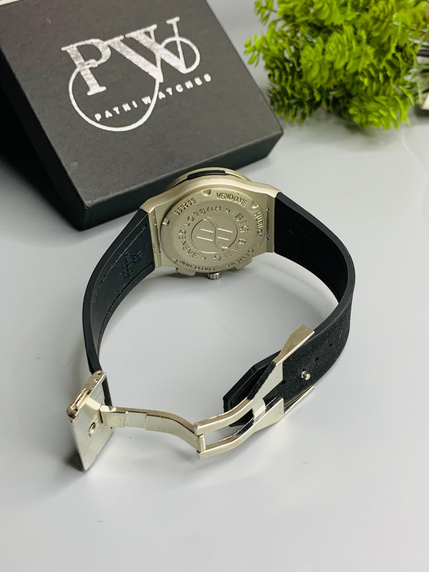 HUB Strap Model Plain (Black)