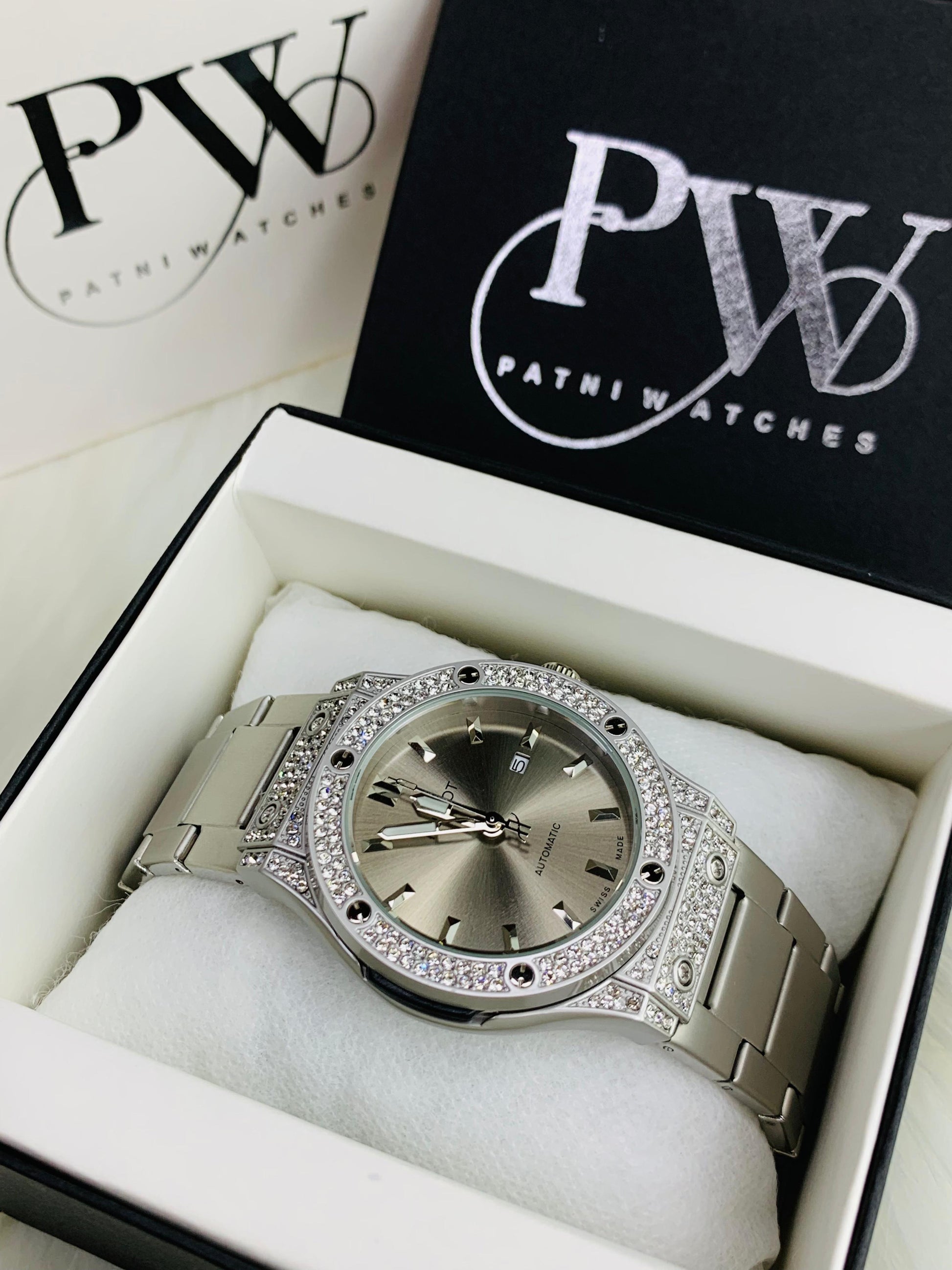 HB Stone Model (Grey) Patni Watches